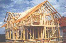 Holzst�nderkonstruktion